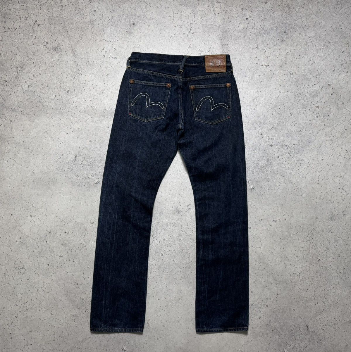 Evisu Evisu Big Logo Denim Jeans 30x34 Vintage | Grailed