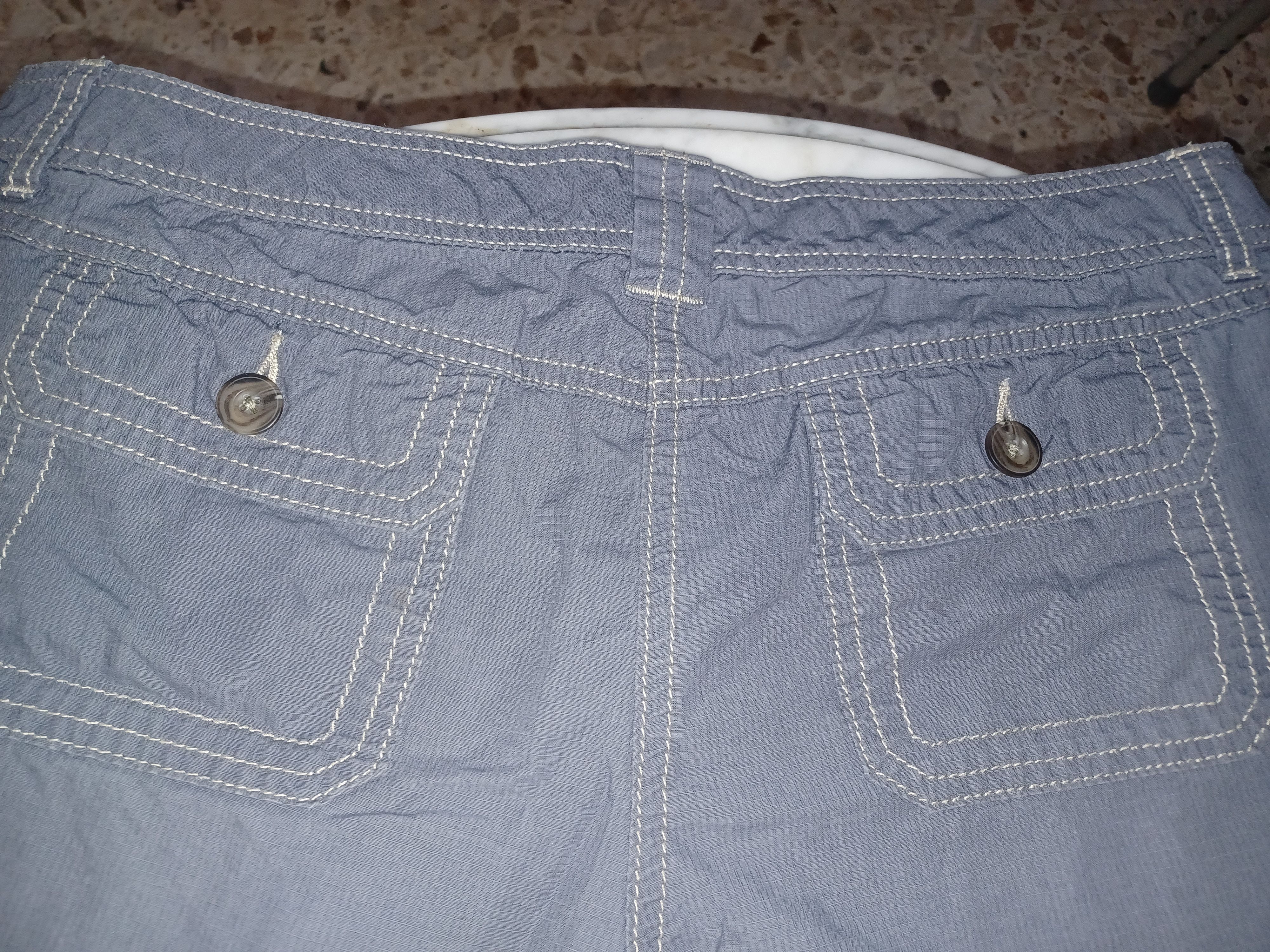 Tommy Hilfiger Tommy Hilfiger Women's Shorts SZ 8 Gray Size 30" / US 8 / IT 44 - 3 Thumbnail