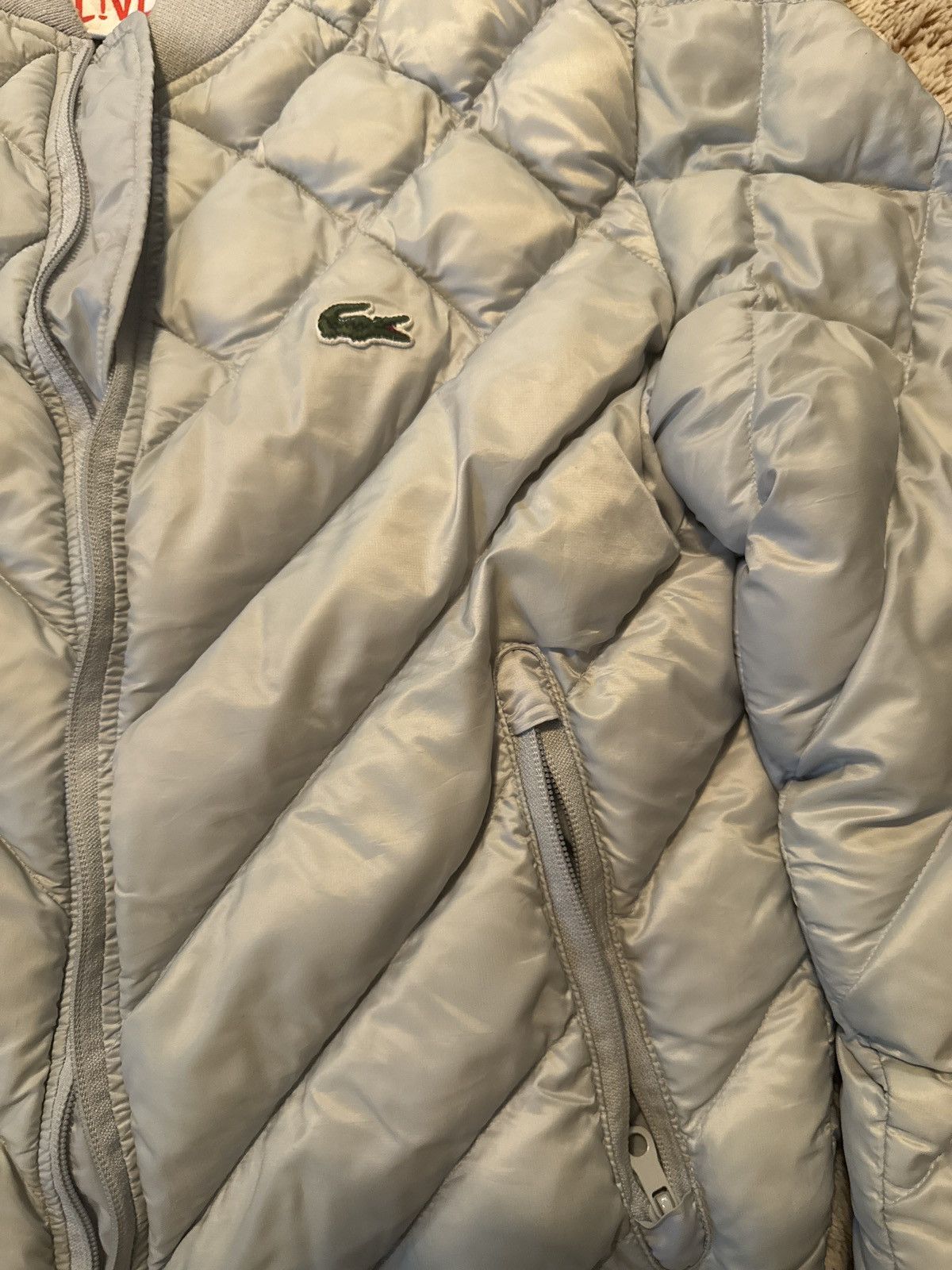 Lacoste Lacoste Quilted bomber jacket Size US M / EU 48-50 / 2 - 4 Thumbnail