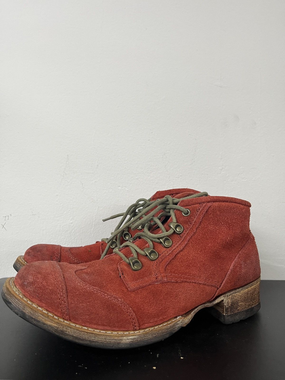 Dirk Bikkembergs WHOOP-DE-DOO SUEDE LEATHER WINGTIP BOOTS Size US 9 / EU 42 - 12 Thumbnail