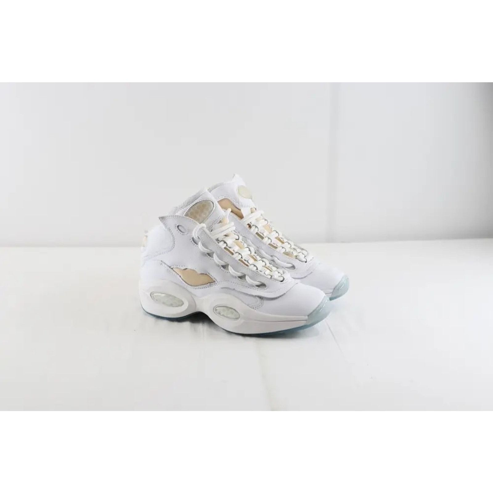 Maison Margiela × Reebok o1rshd1 Q:5 / Basketball Sneakers in White Size US 9 / EU 42 - 6 Thumbnail