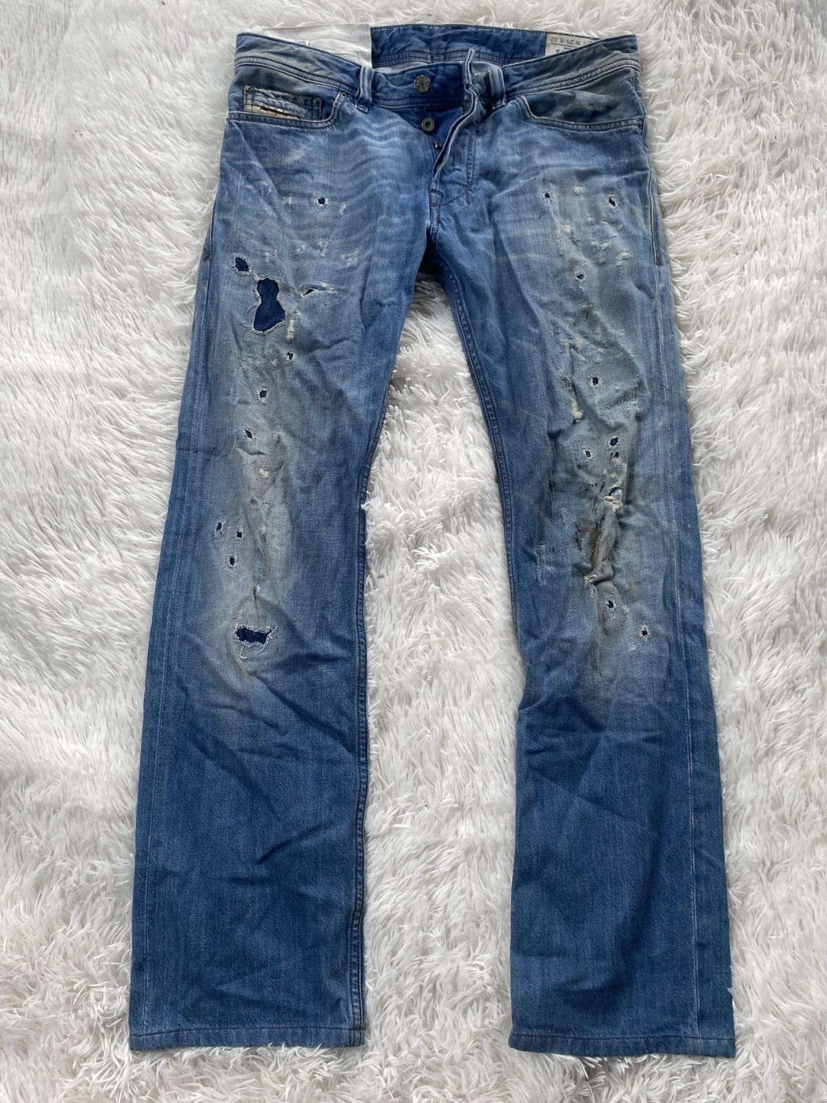 Diesel 💥BINDING NOW💥Diesel Industry Safado Rare Men’s Jeans Italy Size US 33 - 1 Thumbnail