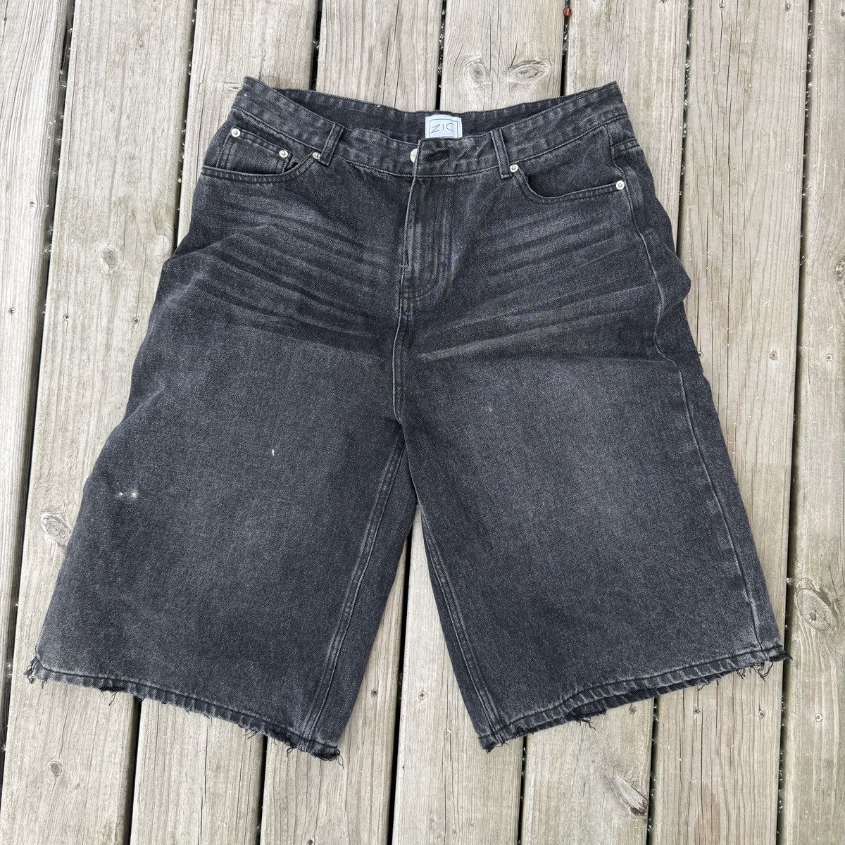 Zicmade Zic Made Black Ash Jorts Size US 32 / EU 48 - 3 Thumbnail