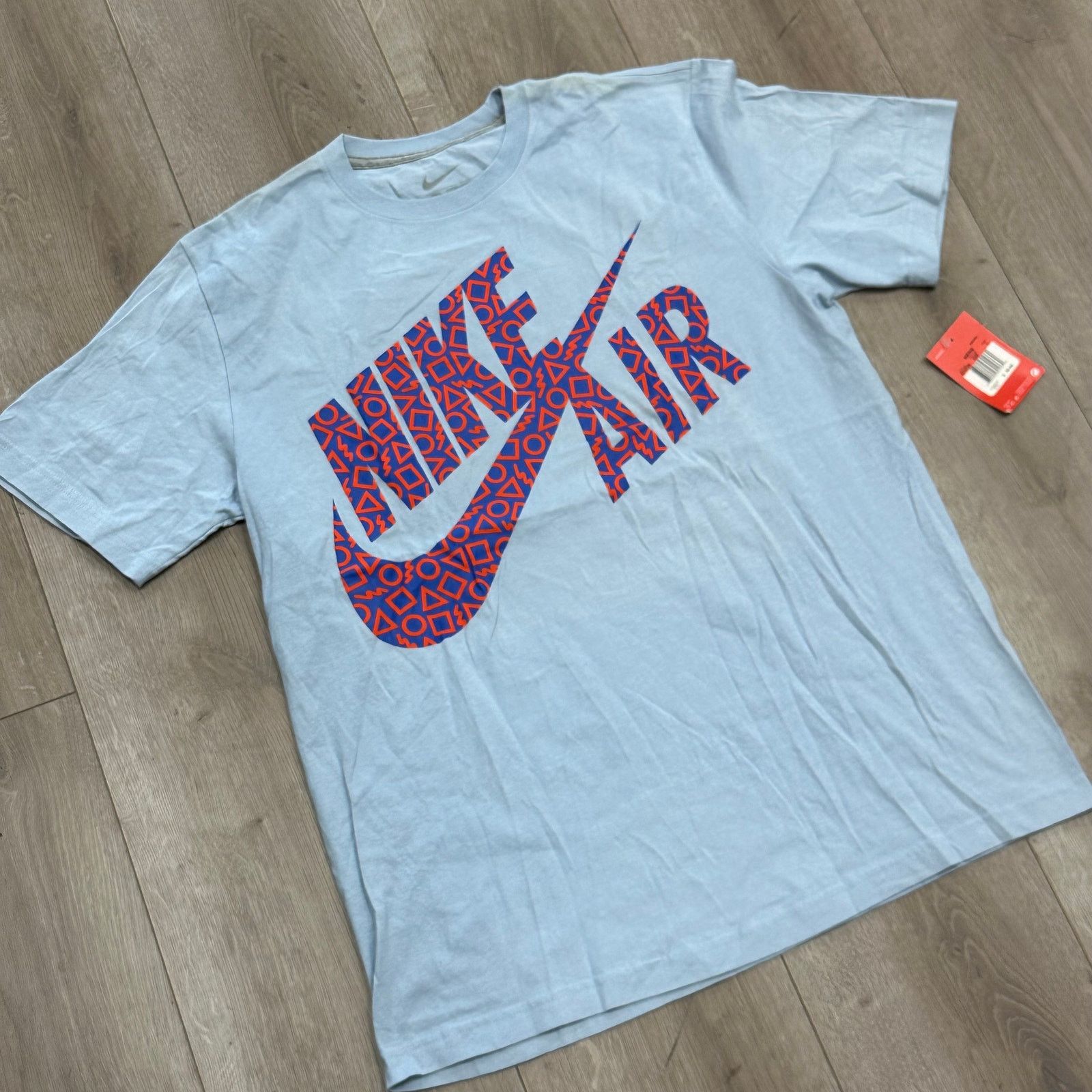 Nike Nike Air Foam Elephant Print Short Sleeve Shirt Tee Large L Size US L / EU 52-54 / 3 - 4 Thumbnail