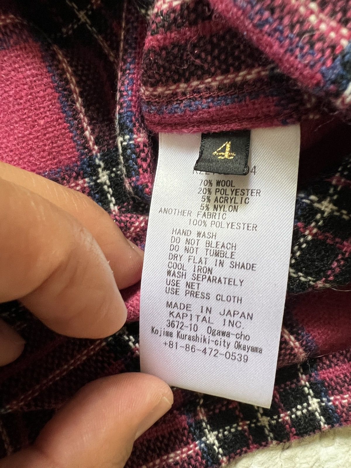 Kapital Kountry Kapital Kountry Wool Flannel Size US XL / EU 56 / 4 - 4 Thumbnail