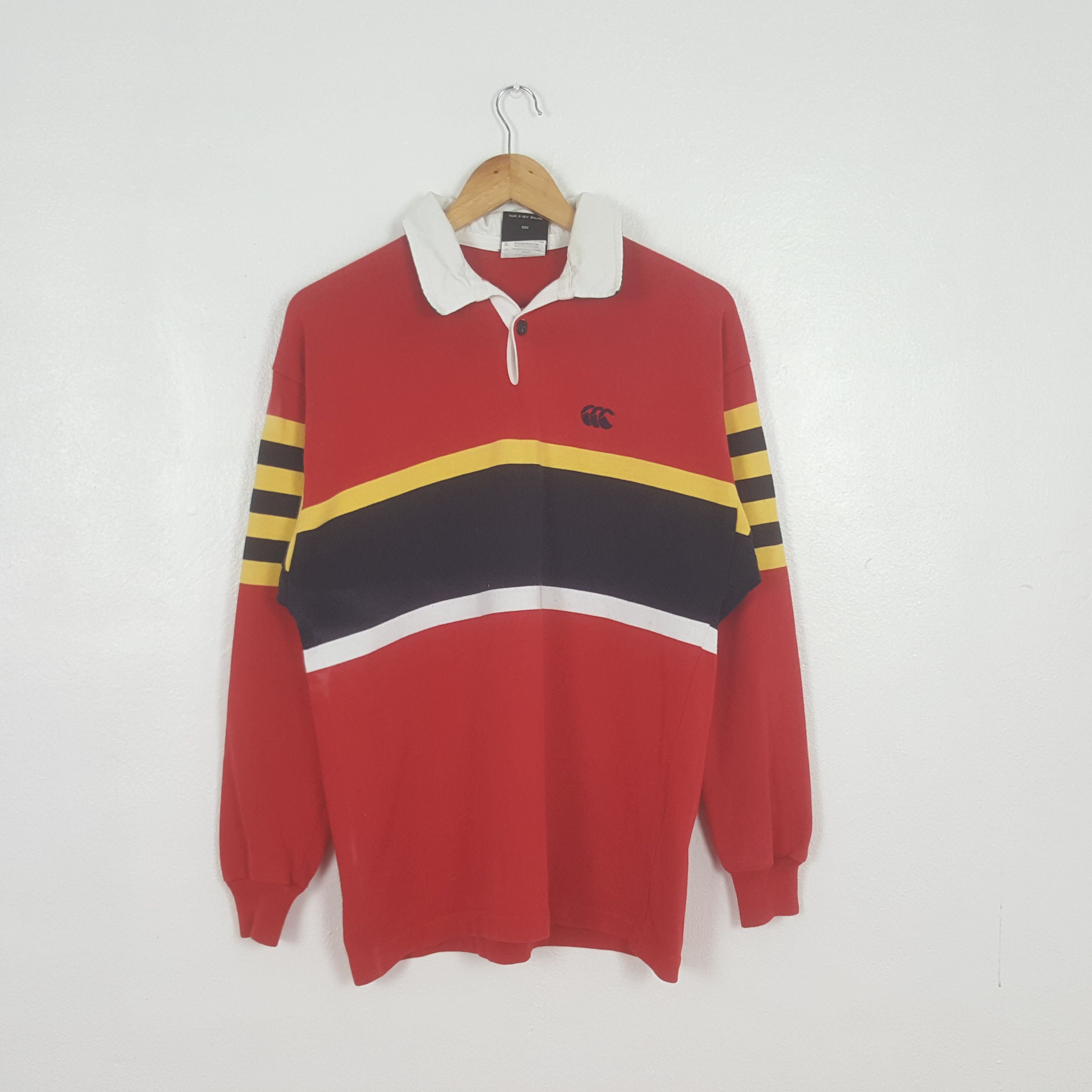 Canterbury of New Zealand Vintage Canterbury of New Zealand Rugby Polos C319N68 Size US L / EU 52-54 / 3 - 1 Thumbnail