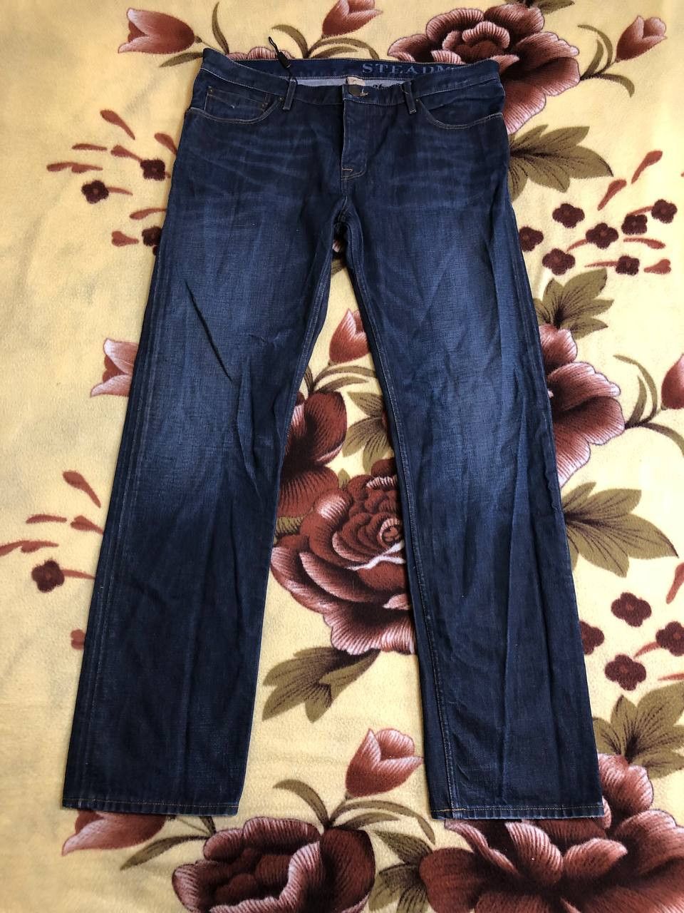 Burberry Burberry Brit Steadman Blue Jeans Button Fly Mens Denim Size US 36 / EU 52 - 21 Thumbnail