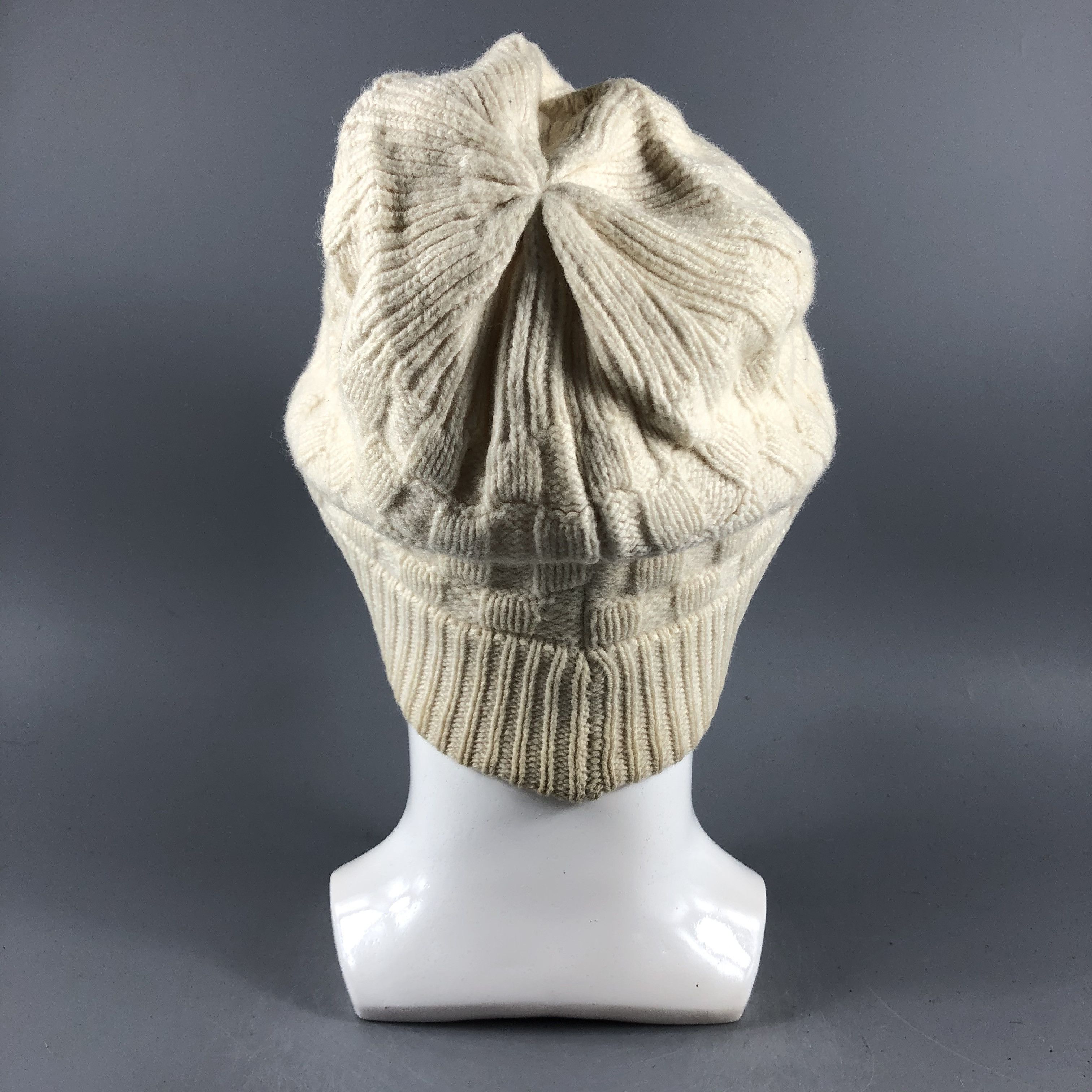 Japanese Brand × Uniqlo Womens Checker Design Uniqlo Beanie Snow Hat Snow Cap -D432 Size ONE SIZE - 3 Thumbnail