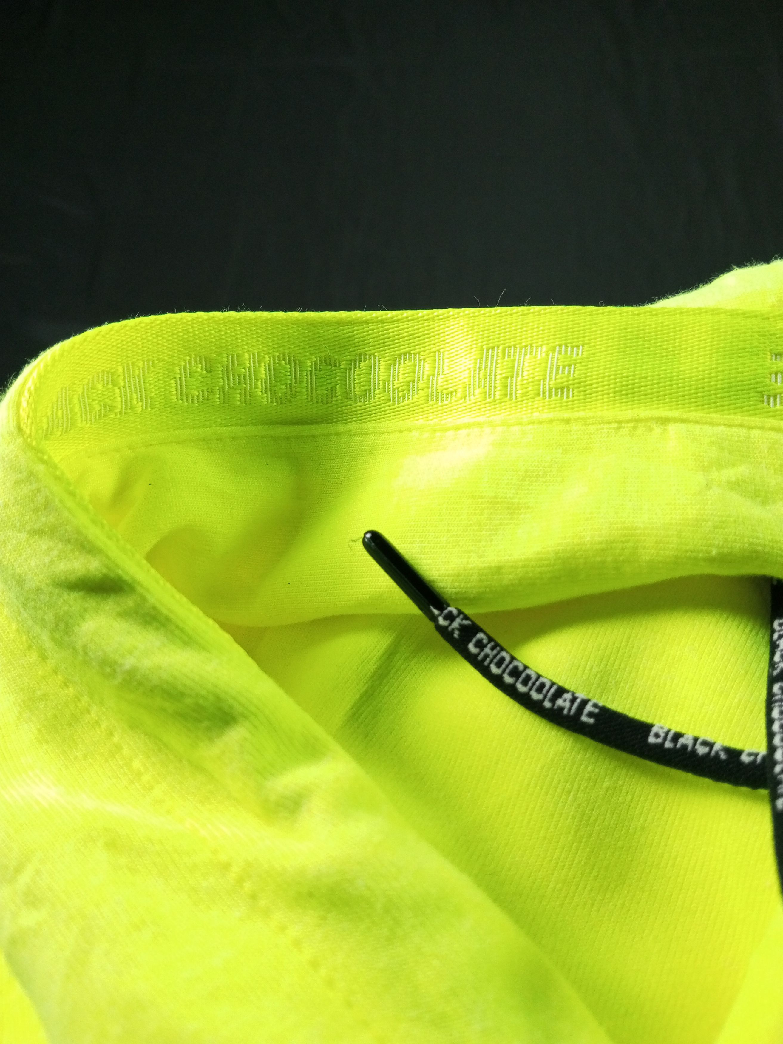 Chocolate × Japanese Brand Black Chocoolate Hoodie Neon Size M Size US M / EU 48-50 / 2 - 18 Thumbnail