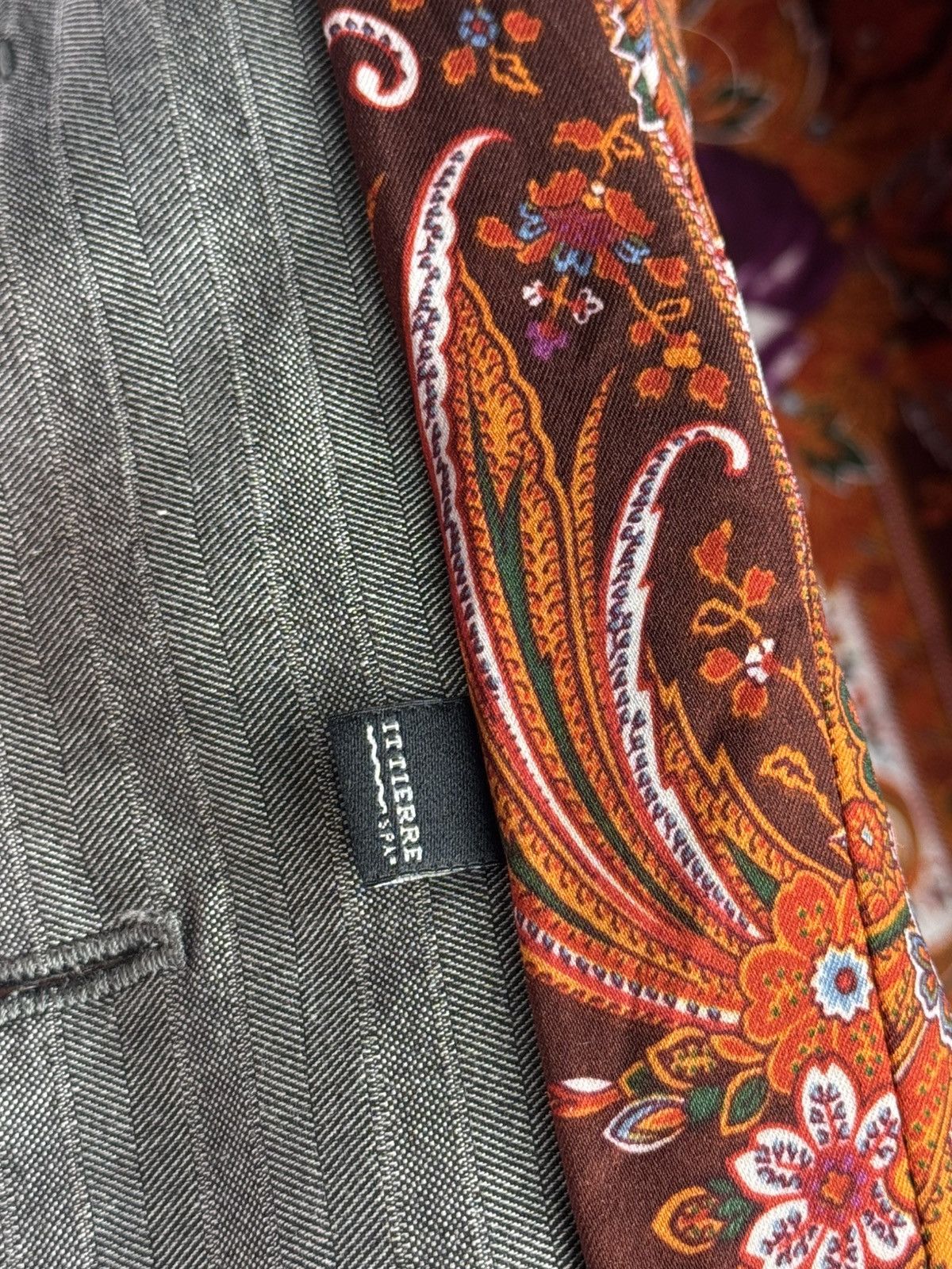 Dolce & Gabbana Vintage 00s Dolce&Gabbana Formal Suit Blazer Paisley Lining Size L / US 10 / IT 46 - 5 Thumbnail
