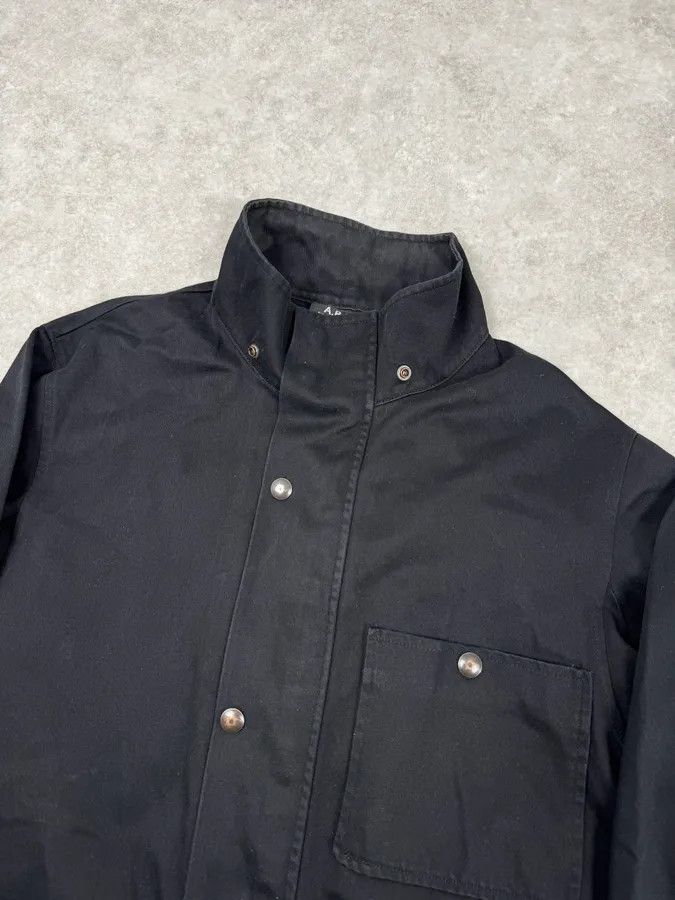 A.P.C. A.P.C. Black Minimalist Parka Jacket Size US M / EU 48-50 / 2 - 6 Thumbnail