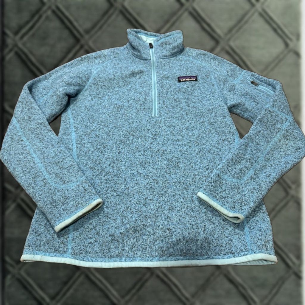 Patagonia PATAGONIA Better Sweater Fleece Jacket Womens Small Blue Size S / US 4 / IT 40 - 1 Thumbnail