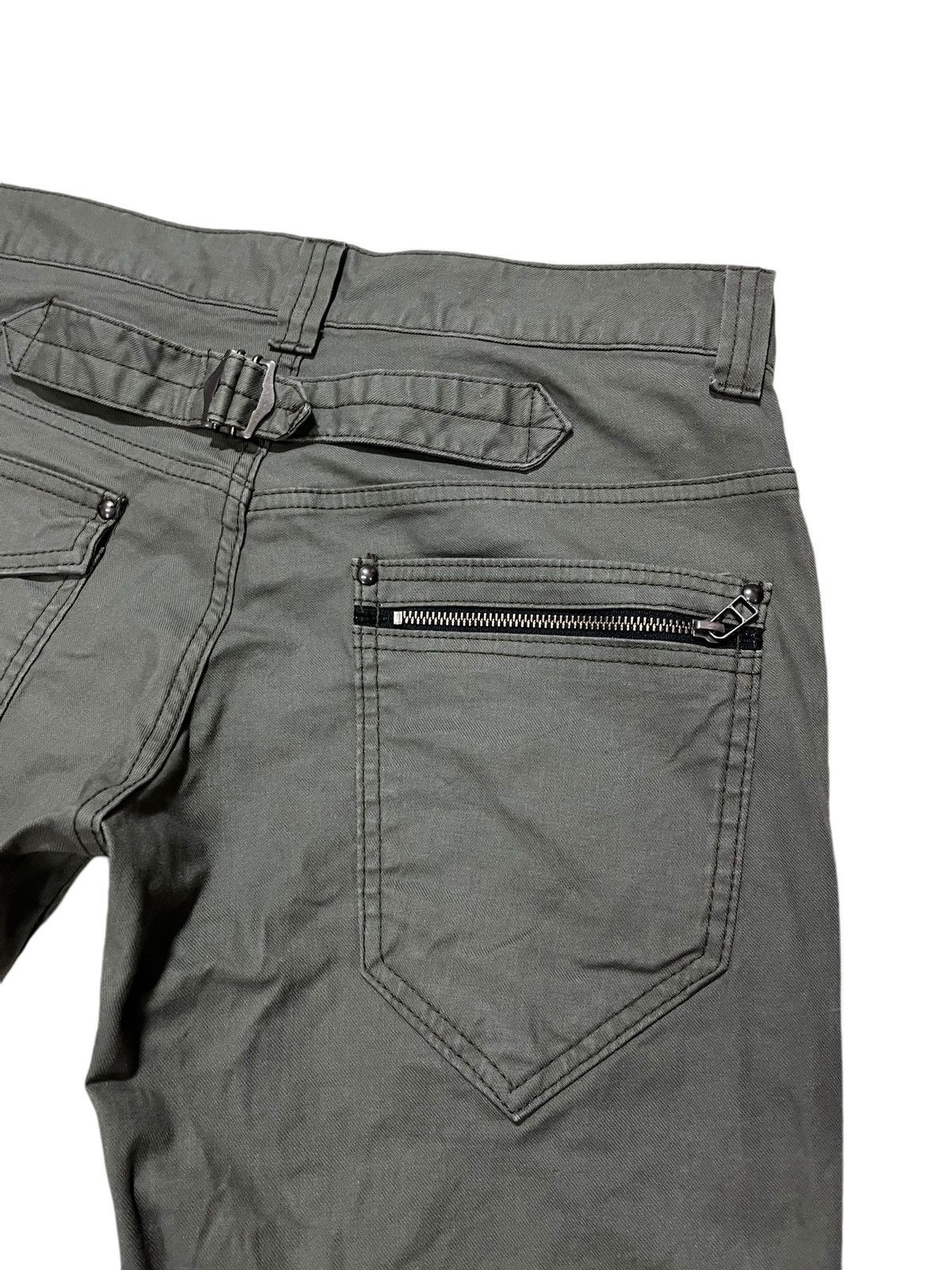 Designer × Japanese Brand UNBRAND MADE IN JAPAN BUCKLE BACK PANT Size US 34 / EU 50 - 6 Thumbnail