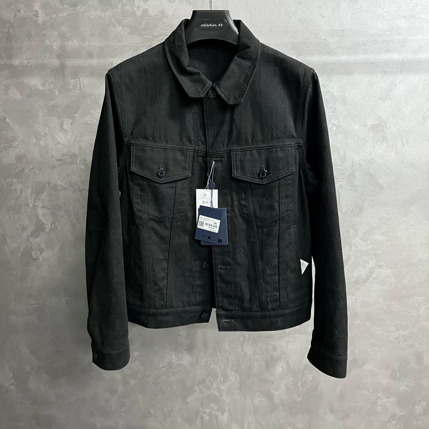 Louis Vuitton Louis Vuitton Denim Printed Black Light Jacket xs Men Size US XS / EU 42 / 0 - 1 Thumbnail