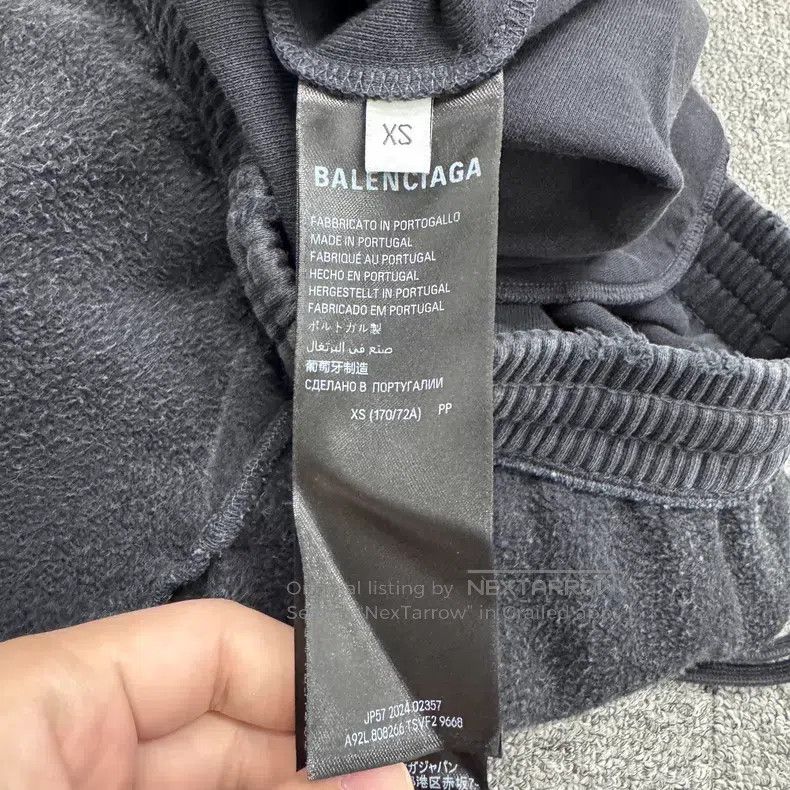 Balenciaga Balenciaga size XS New wave reverse leisure pants Size US 27 - 3 Thumbnail
