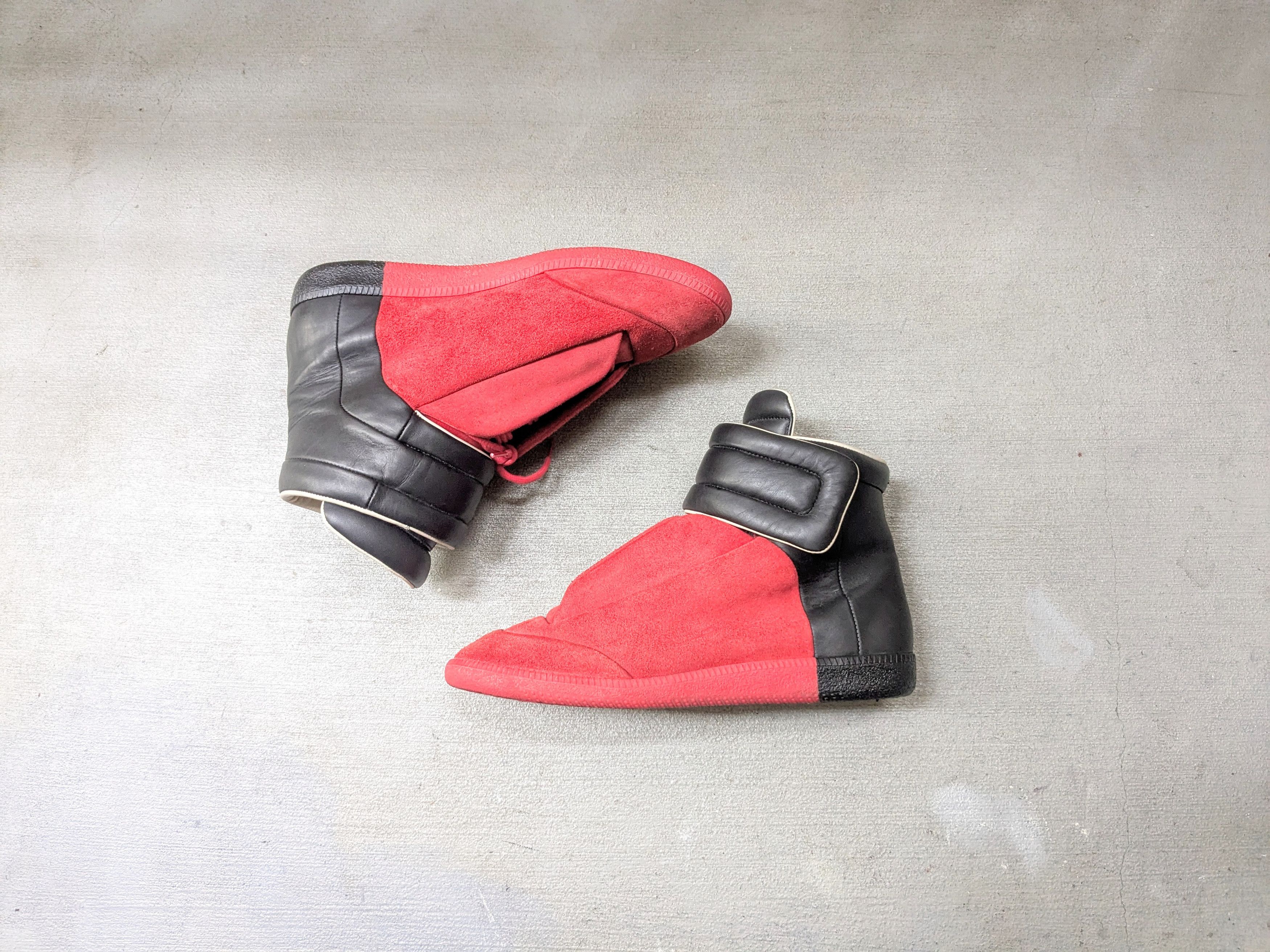 Maison Margiela Maison Margiela Future High Tops Red Black 9