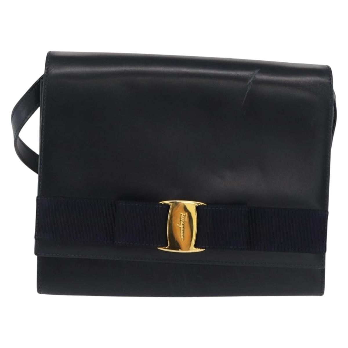 Salvatore Ferragamo Salvatore Ferragamo Vala Leather Size ONE SIZE - 1 Thumbnail