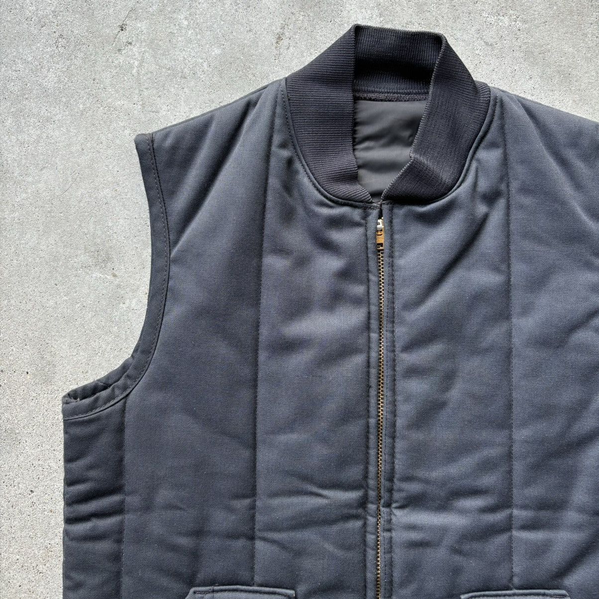 Japanese Brand × Vintage vintage 90s Utility Workwear zip-up vest Size US S / EU 44-46 / 1 - 10 Thumbnail