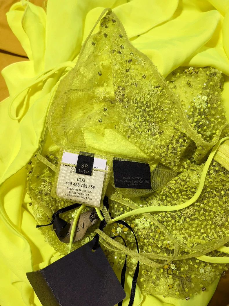 Versace Versace Hand-studded Swarovski rhinestone dress Size S / US 4 / IT 40 - 8 Thumbnail