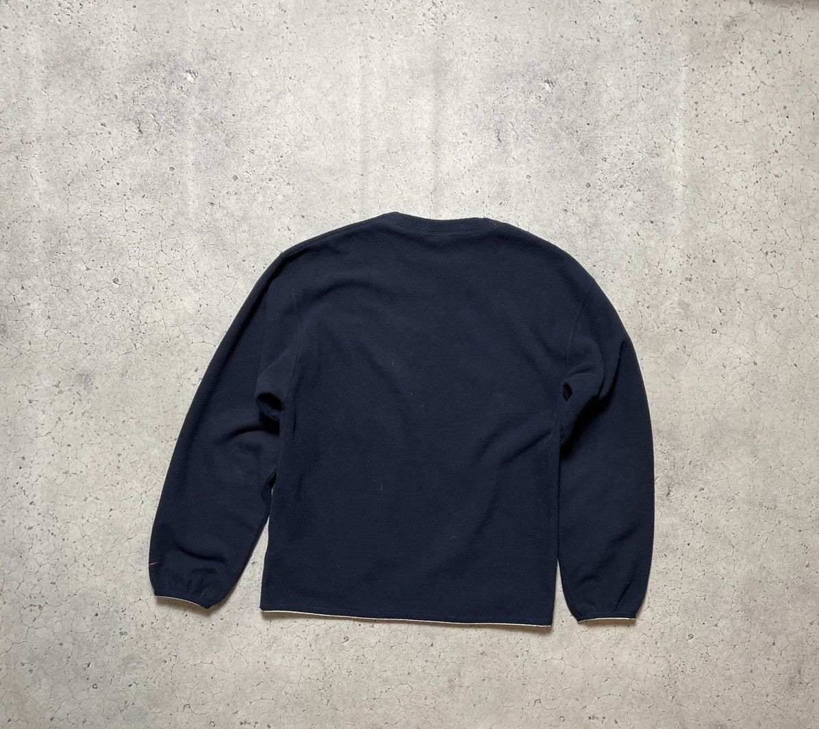 Nike Vintage 90s Fleece Teddy Sweatshirt Nike Swoosh Drill Y2K Size US S / EU 44-46 / 1 - 2 Thumbnail