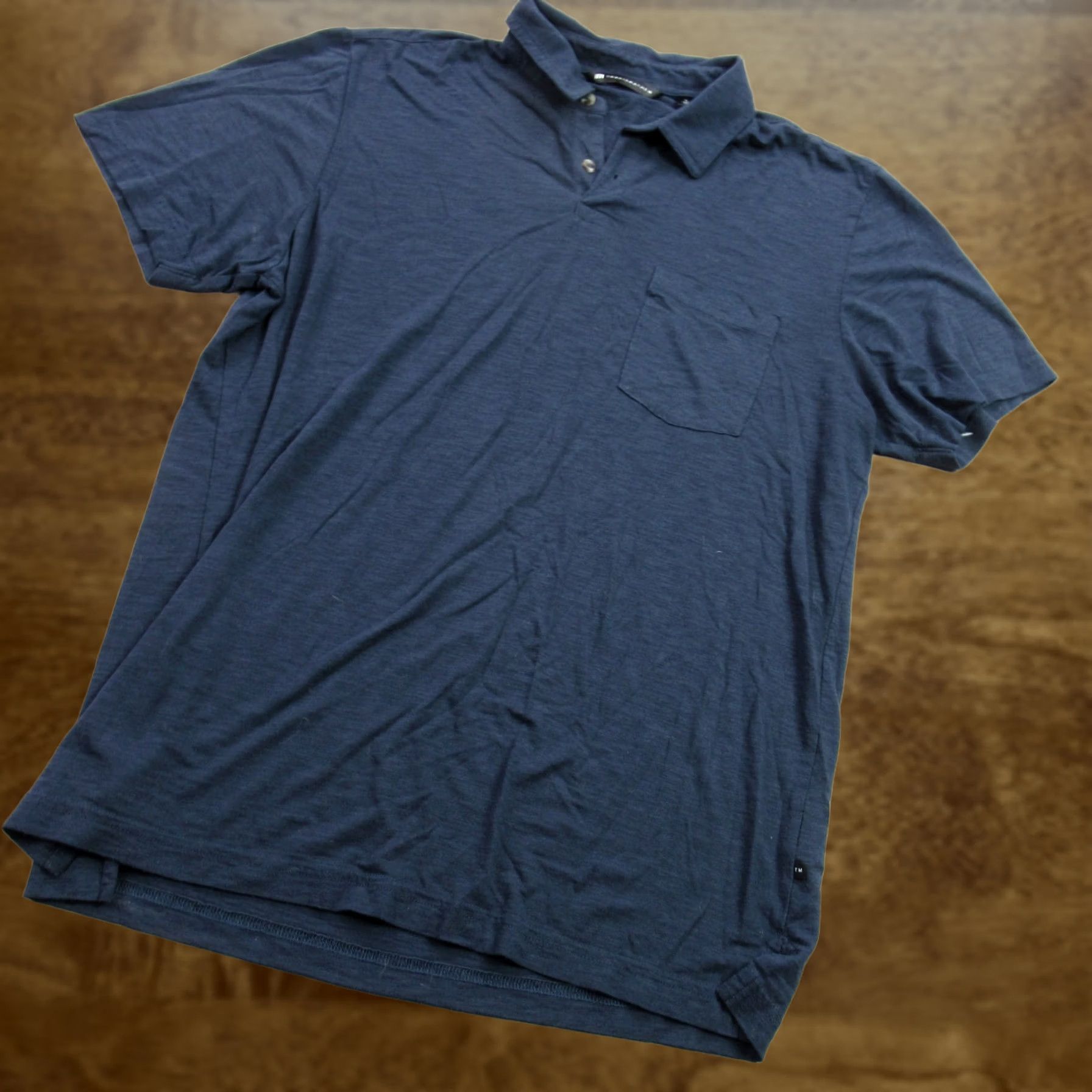 TravisMathew Travis Mathew Mens Large Polo Golf Shirt Casual Short Sleeve Blue Outdoors Size US L / EU 52-54 / 3 - 1 Thumbnail