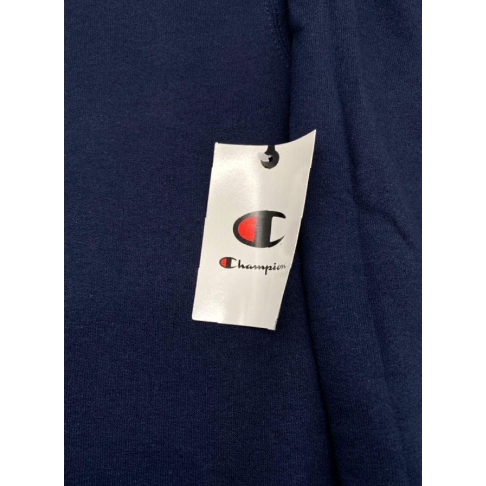 Champion VINTAGE Champion Hoodie Mens M Navy Blue Fleece Pockets Logo 90s Size US M / EU 48-50 / 2 - 4 Thumbnail