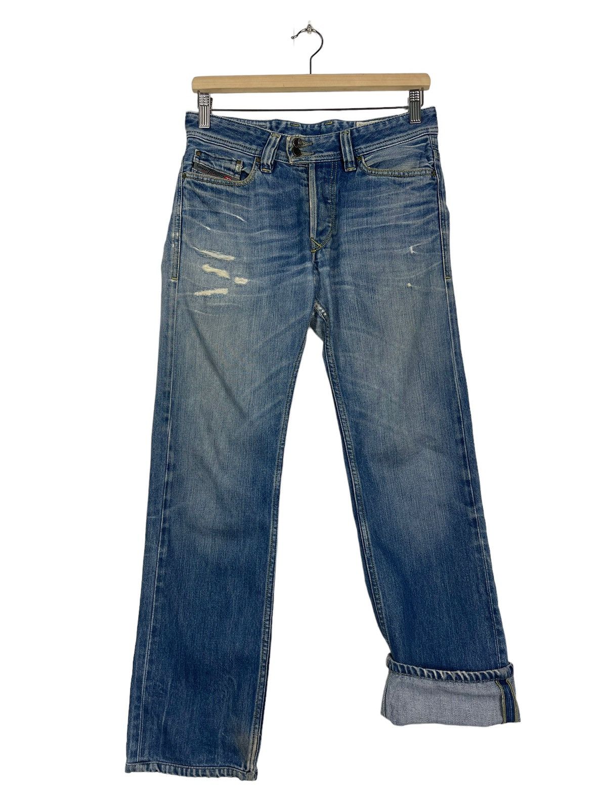 Diesel DIESEL INDUSTRY MADE IN ITALY DISTRESSED JEANS Size US 30 / EU 46 - 5 Thumbnail