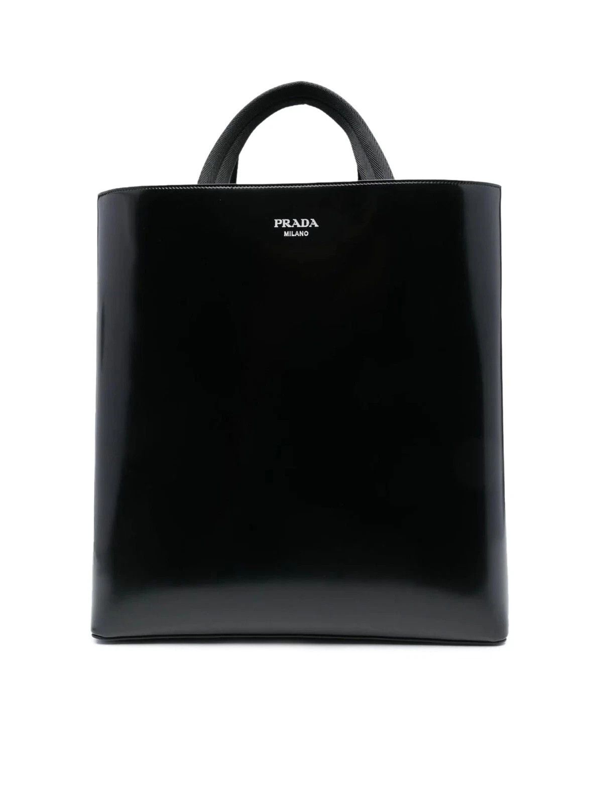 Prada PRADA $3600 Black Leather Tote Bag New And Authentic Size ONE SIZE - 1 Thumbnail