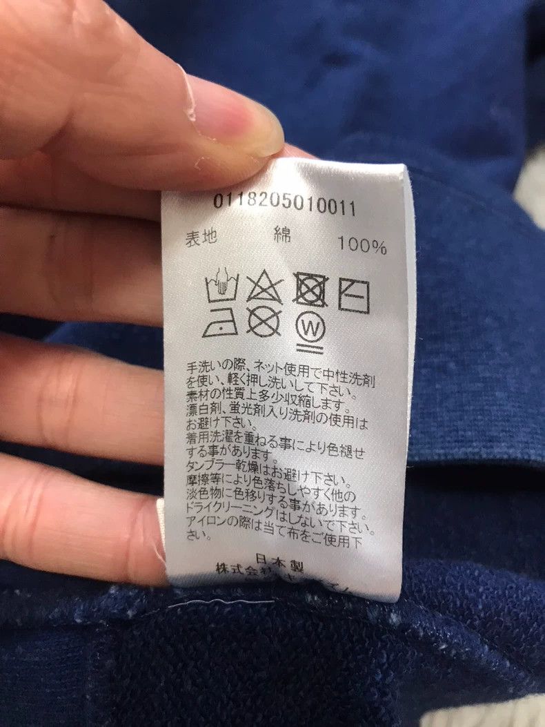 Visvim visvim 2018 blue-dyed sweatshirt 2506-Nextarrow Size US M / EU 48-50 / 2 - 6 Thumbnail