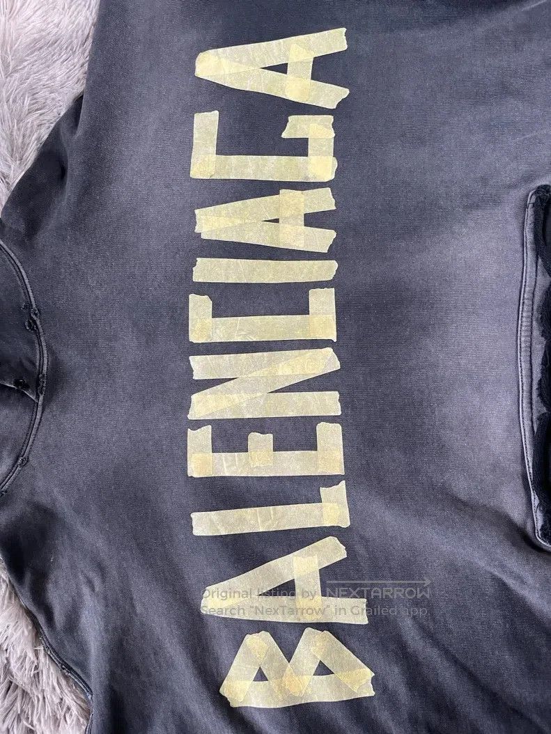 Balenciaga Balenciaga Masking Tape Sweatshirt Size US S / EU 44-46 / 1 - 2 Thumbnail