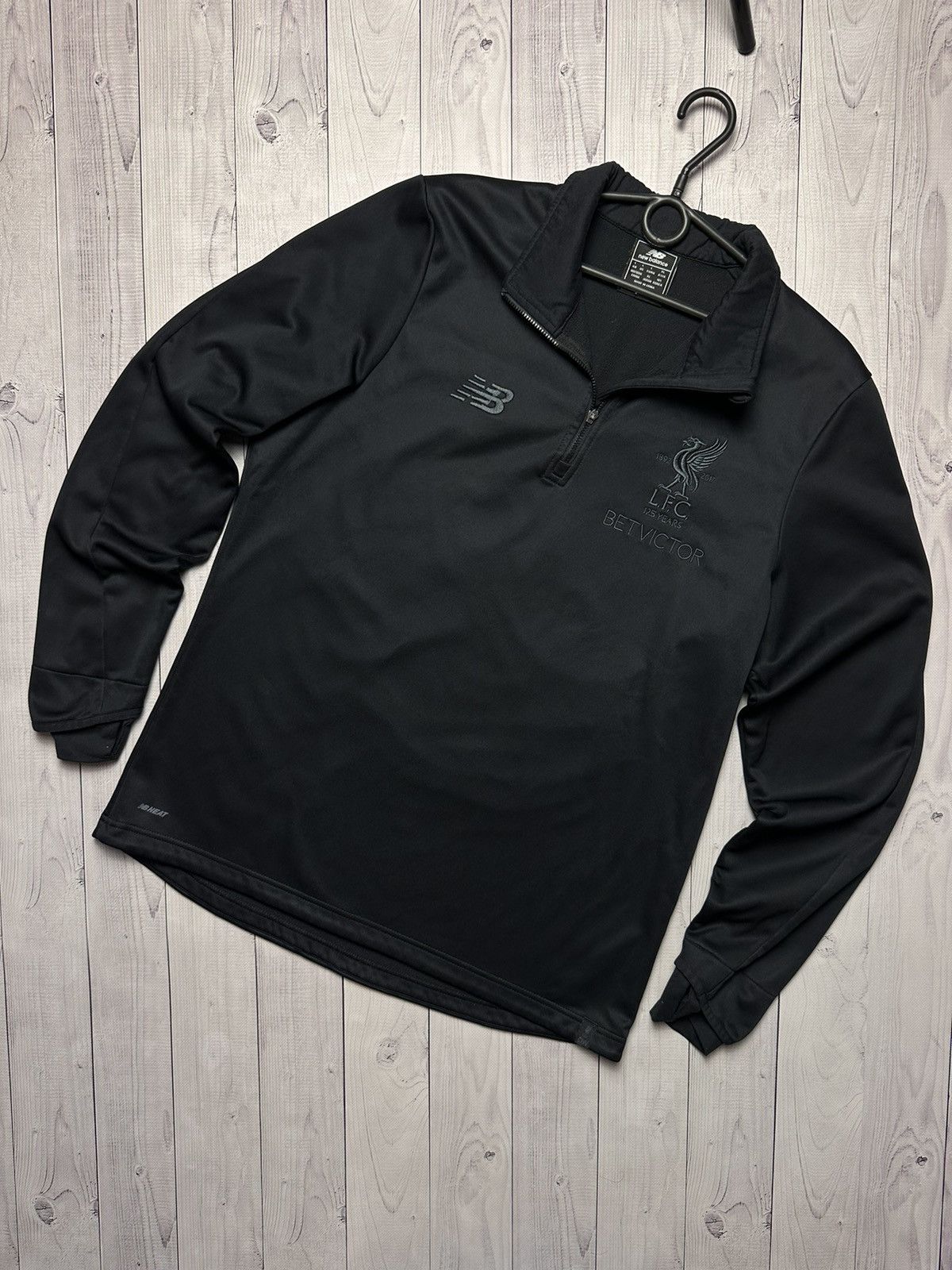 Vintage Vintage Zip sweatshirt Liverpool soccer new balance size L Size US L / EU 52-54 / 3 - 1 Thumbnail