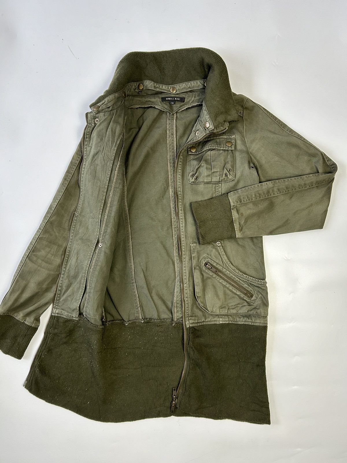 Japanese Brand SHELL RAYY MULTIPOCKET LADIES JACKET Size XS / US 0-2 / IT 36-38 - 3 Thumbnail