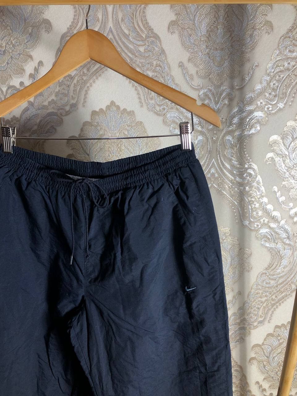 Nike × Vintage VERY RARE NIKE SWEATPANTS NYLON DRILL Y2K RETRO 90s SWOOSH Size US 34 / EU 50 - 3 Thumbnail