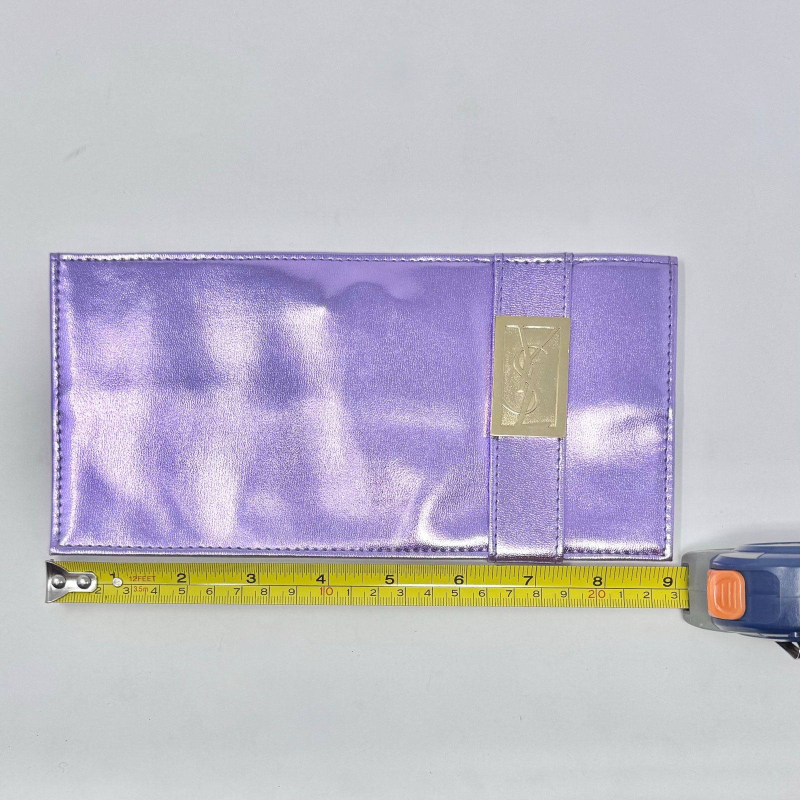 Saint Laurent Paris YSL Beaute Purple Long Wallet Size ONE SIZE - 8 Thumbnail