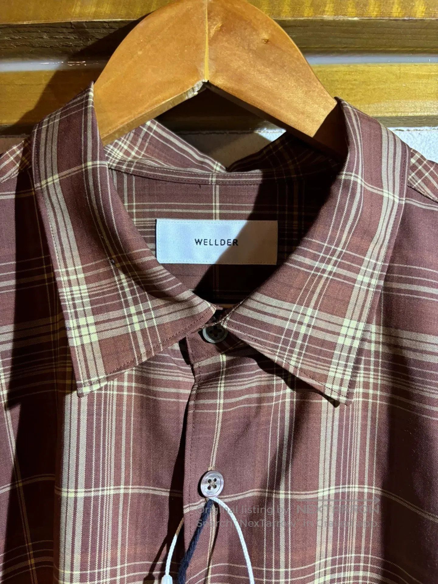 MooRER Wellder Oversized Wool Plaid Shirt. Size US XXL / EU 58 / 5 - 2 Thumbnail