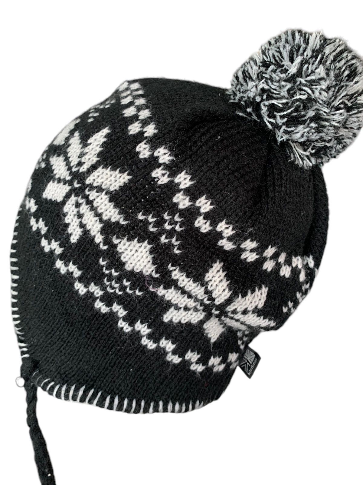Japanese Brand × Karrimor Karrimor Japanese Earflap Knit Snow Snoopy Beanie Hats Size ONE SIZE - 7 Thumbnail