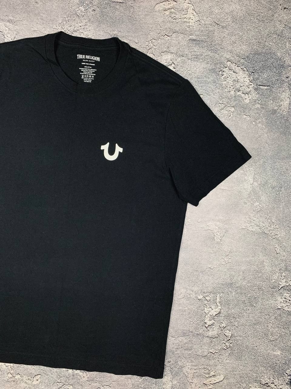 True Religion True Religion Black Tee XL Buddha Logo Large Back Graphic Size US XL / EU 56 / 4 - 4 Thumbnail