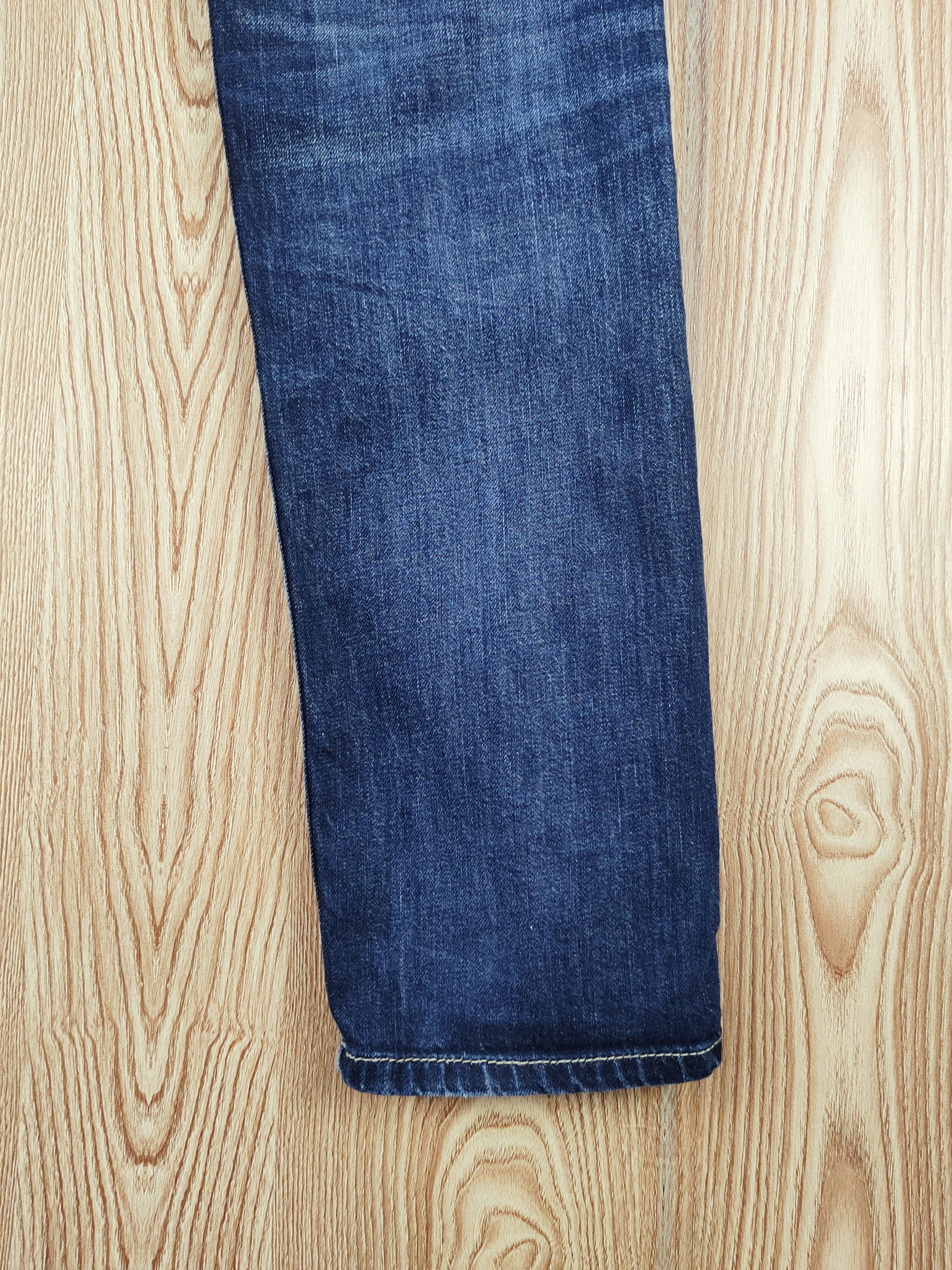 Diesel Diesel Dark Blue Distressed Ripped Jeans #S2703 Size US 30 / EU 46 - 13 Thumbnail