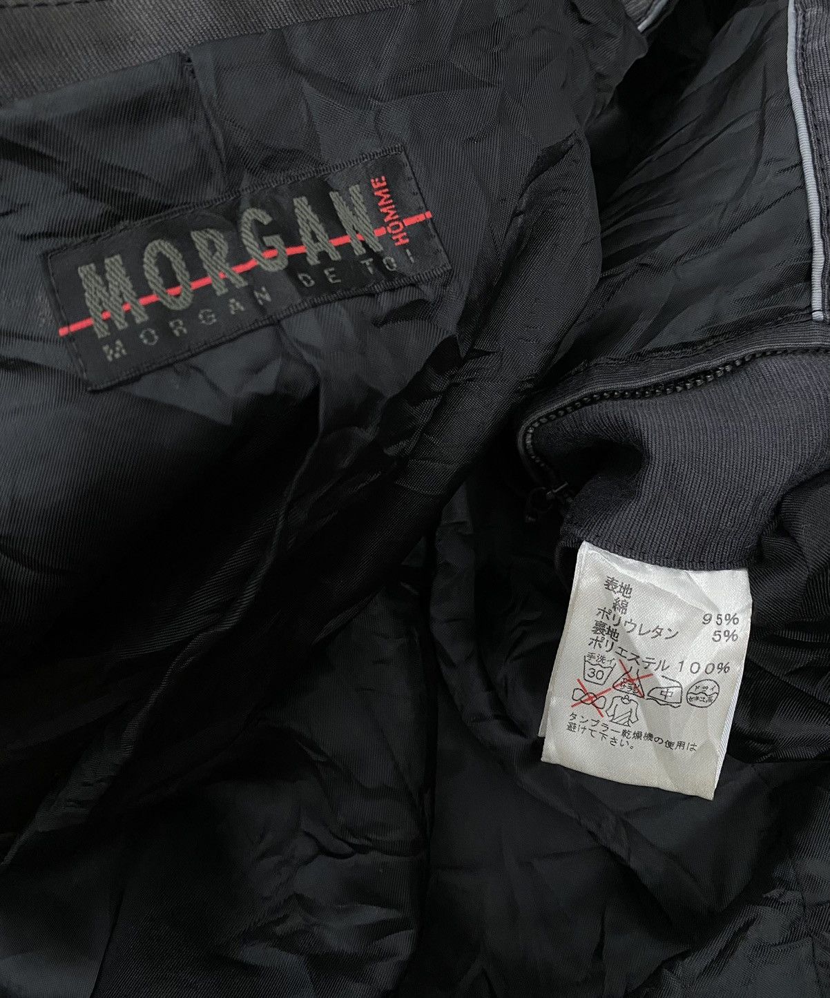 If Six Was Nine × Japanese Brand × Morgan Homme Morgan homme punk biker jacket Size US M / EU 48-50 / 2 - 8 Thumbnail