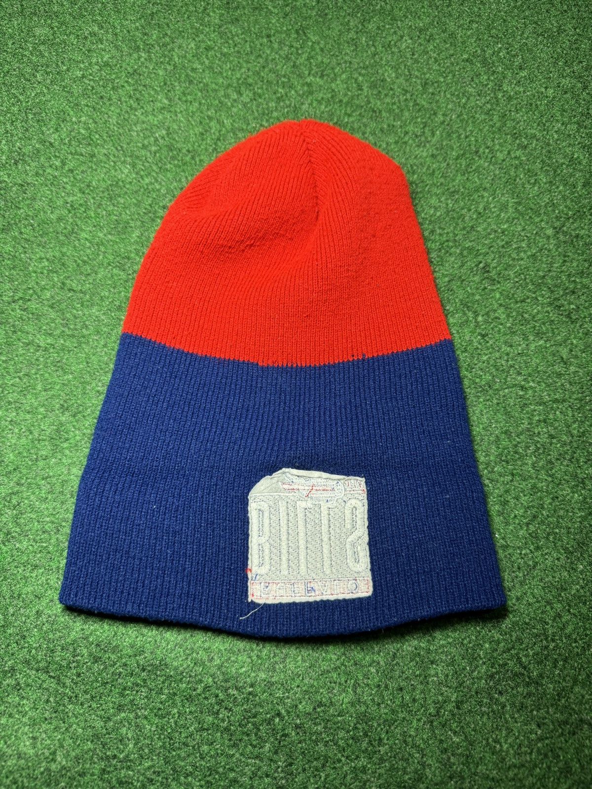 NFL Vintage 90s Buffalo Bills NFL Pro Line Knit Beanie Hat Size ONE SIZE - 3 Thumbnail