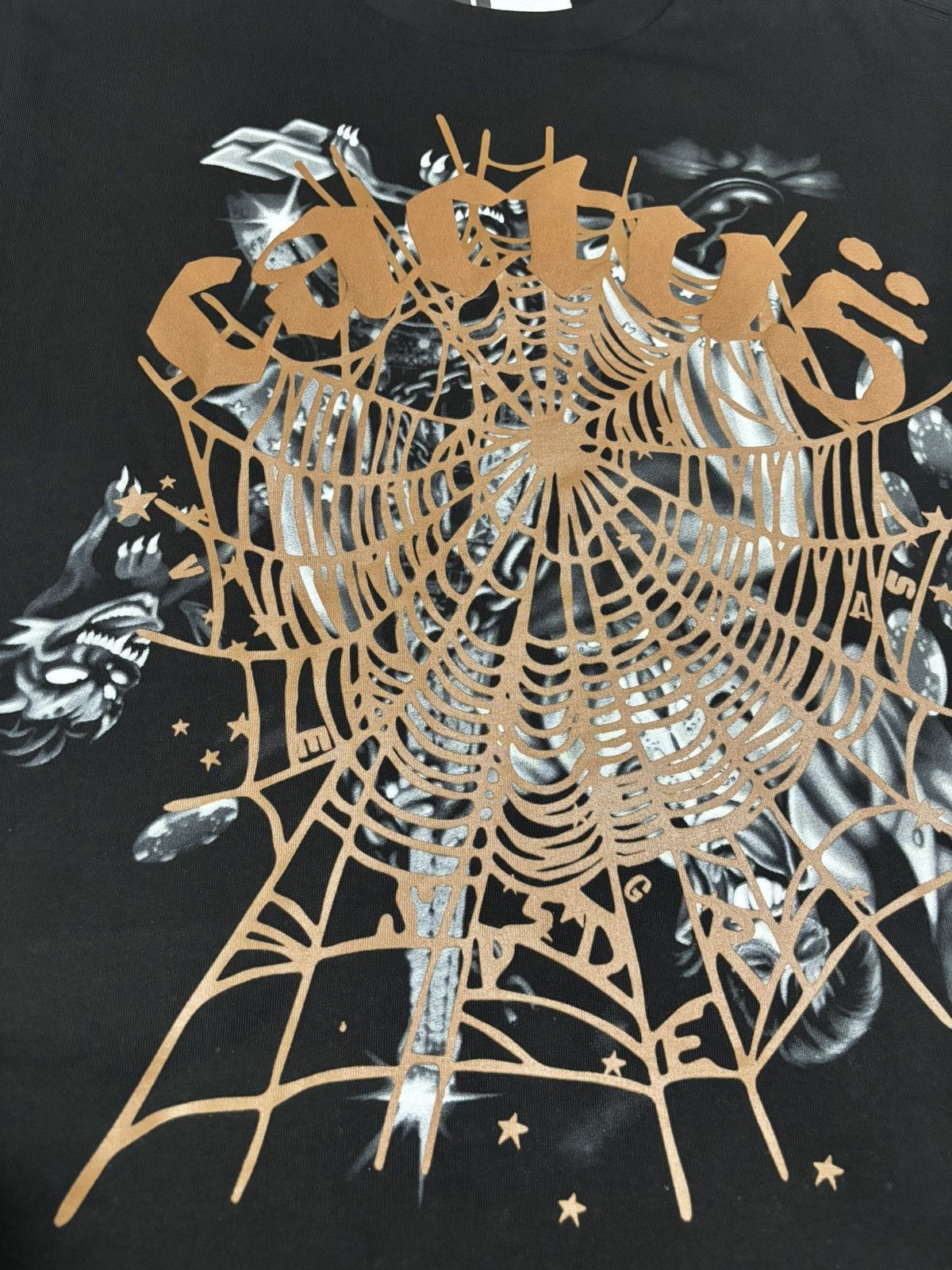 Sp5der × Travis Scott Sp5der x Cactus Jack Airbrush Tee Size US S / EU 44-46 / 1 - 2 Thumbnail