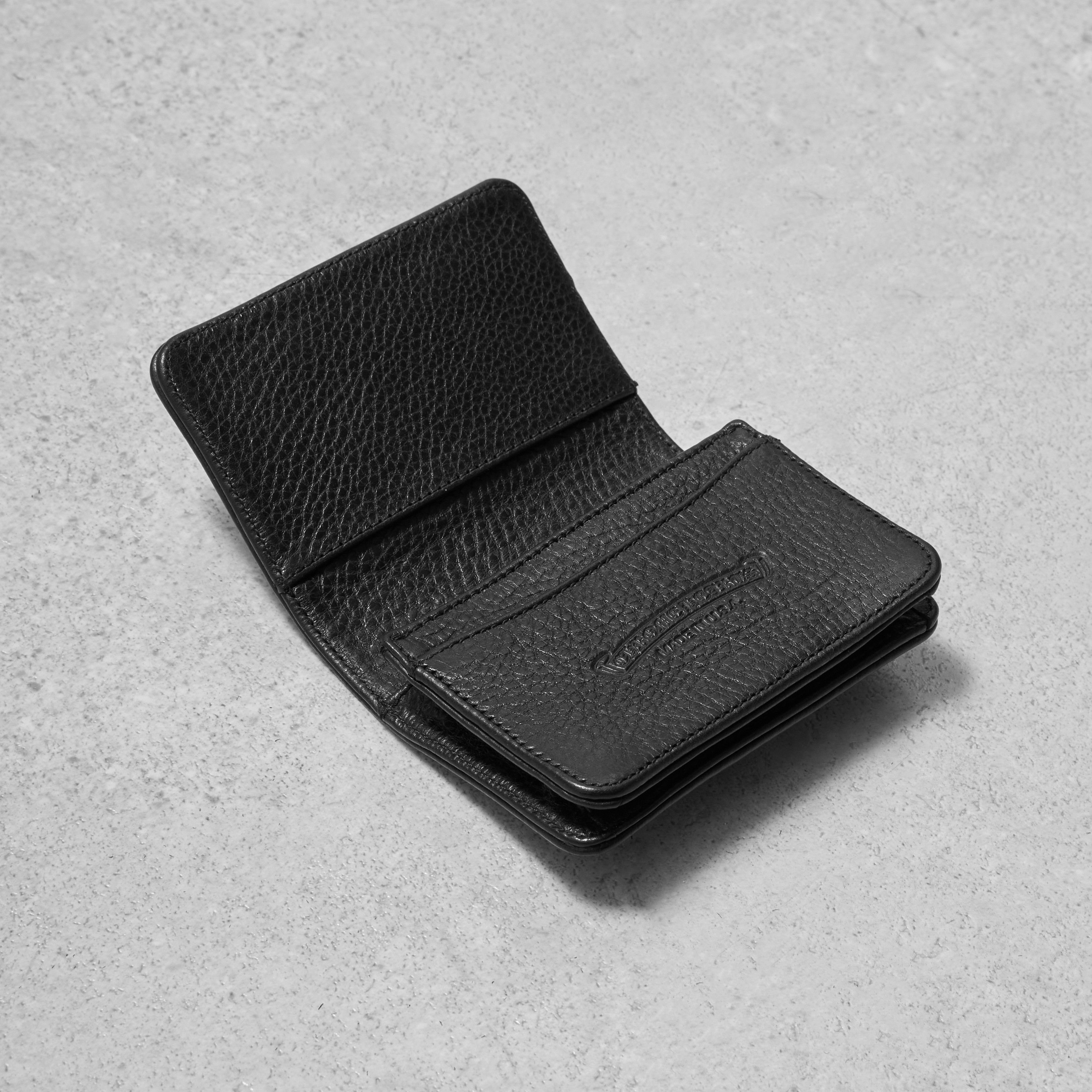 Chrome Hearts CHROME HEARTS Card Case 3 Pocket Scroll Wallet Size ONE SIZE - 5 Thumbnail