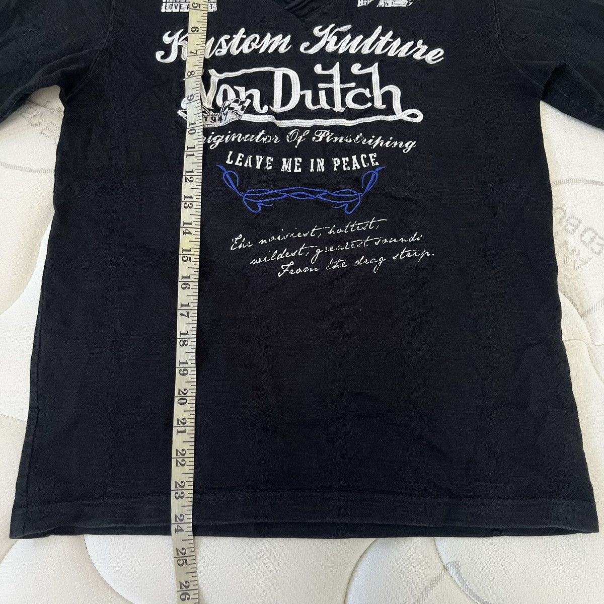 Von Dutch Rare Vintage Von Dutch Kustom Kulture Tees Size US XS / EU 42 / 0 - 9 Thumbnail