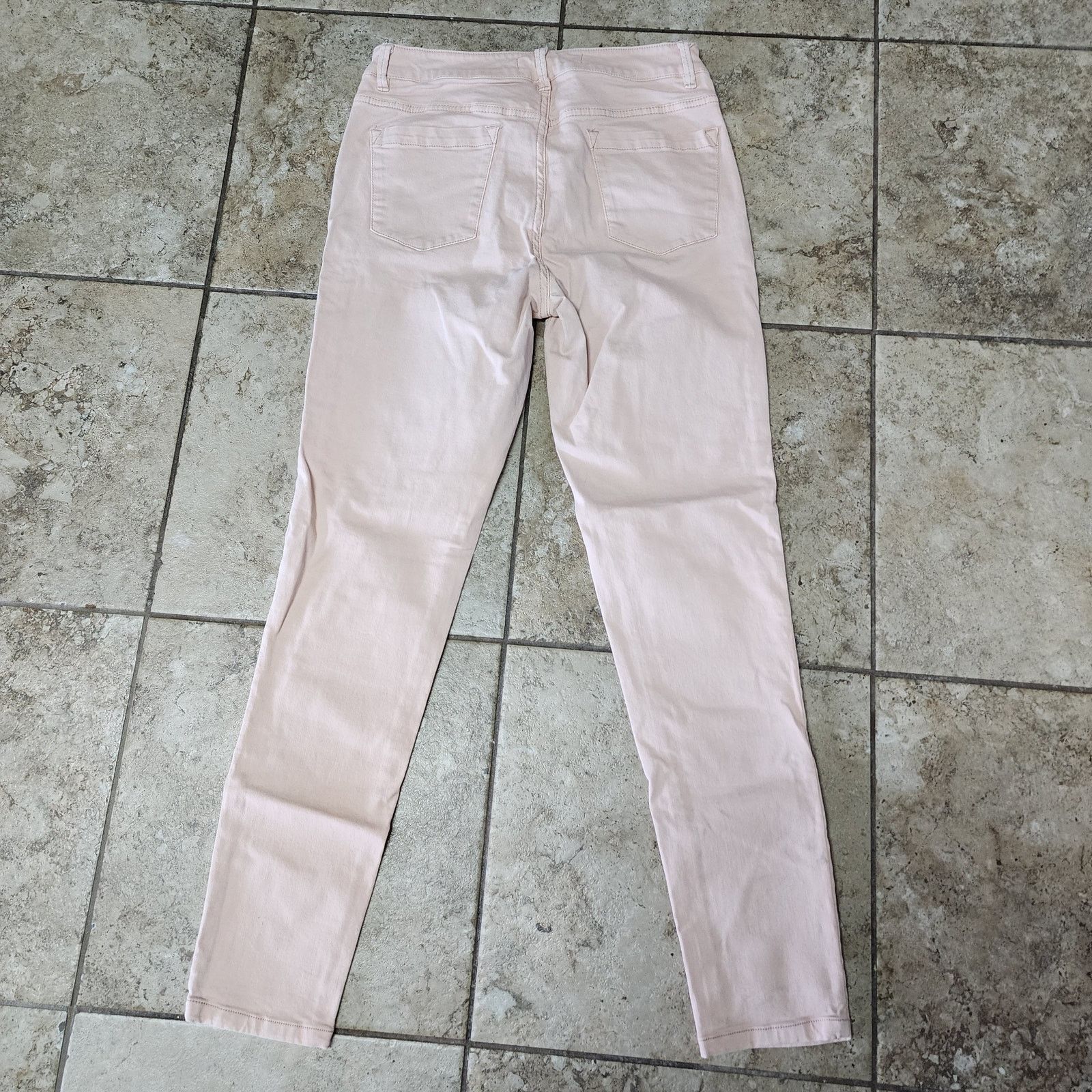 Country Road COUNTRY ROAD Jeans Womens 10 Peach Tapered Slim Denim Size 29" - 2 Thumbnail