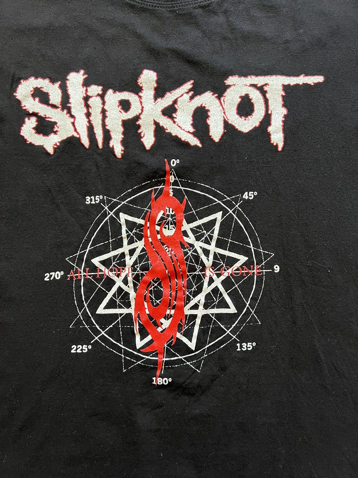 Band Tees × Slipknot × Vintage Vintage 2008 Slipknot All Hope Is Gone Tour Metal T-shirt Size US L / EU 52-54 / 3 - 5 Thumbnail