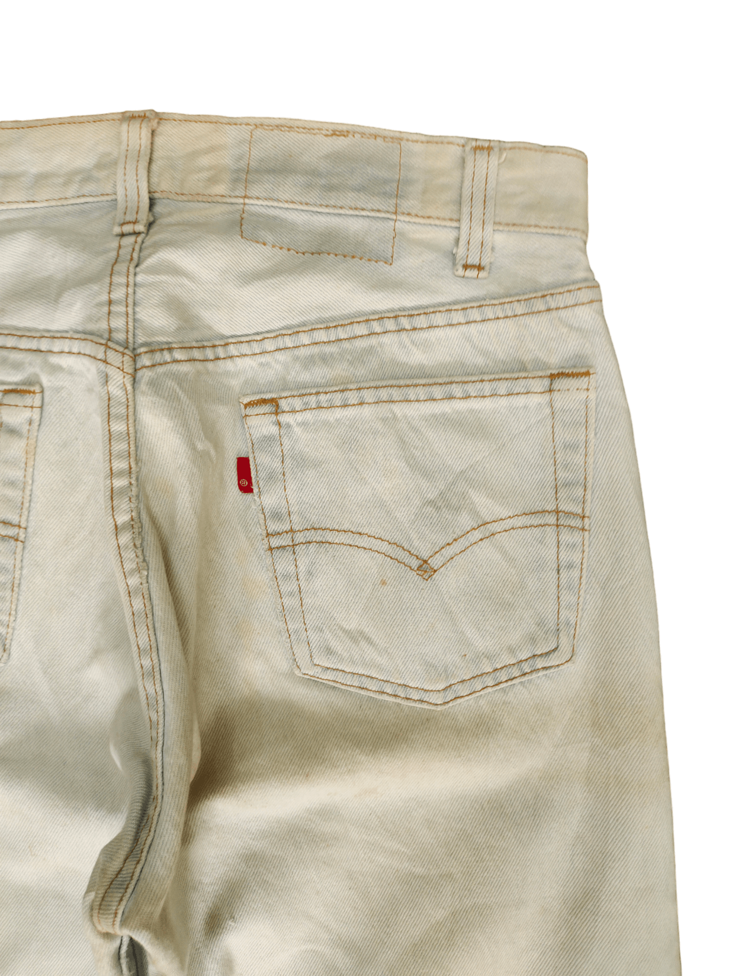 Levi's Vintage 80s Levis 501 Light Dirty Wash Denim Jeans Size US 29 - 12 Thumbnail