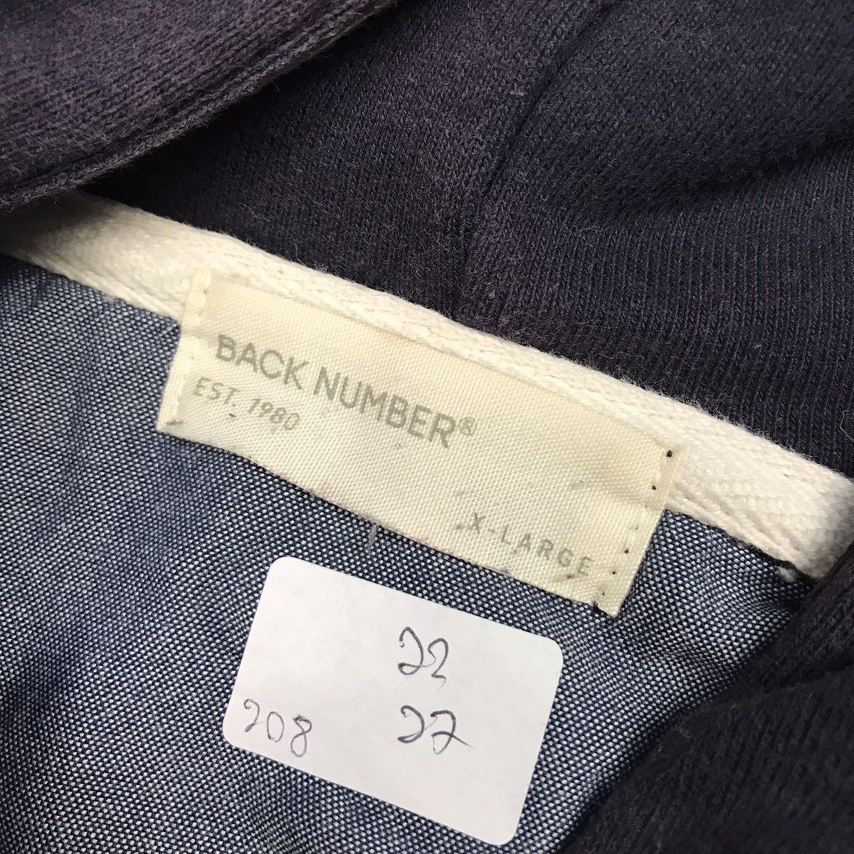 Japanese Brand SAN MATEO CALIFORNIA CITY NAVY HOODIES JACKET Size US L / EU 52-54 / 3 - 9 Thumbnail