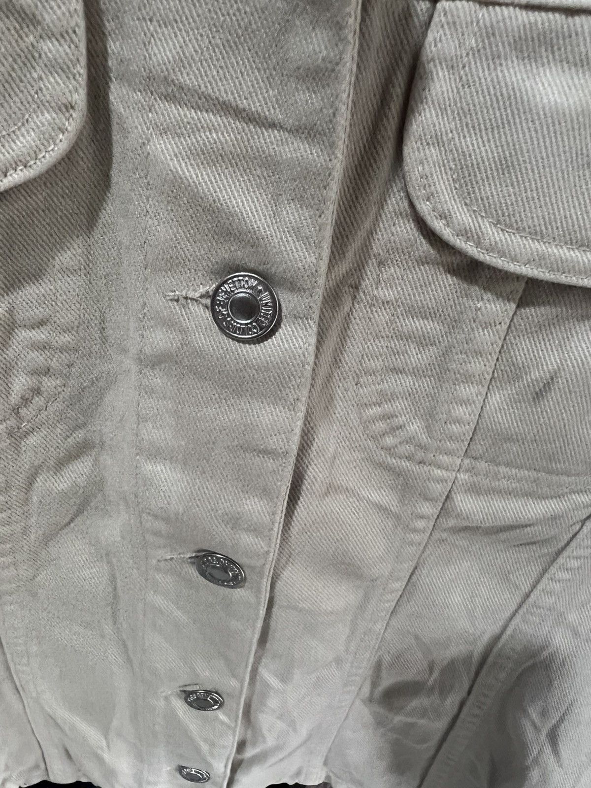 United Colors Of Benetton 🔥United Colors of Benetton Denim Jacket Size US S / EU 44-46 / 1 - 10 Thumbnail