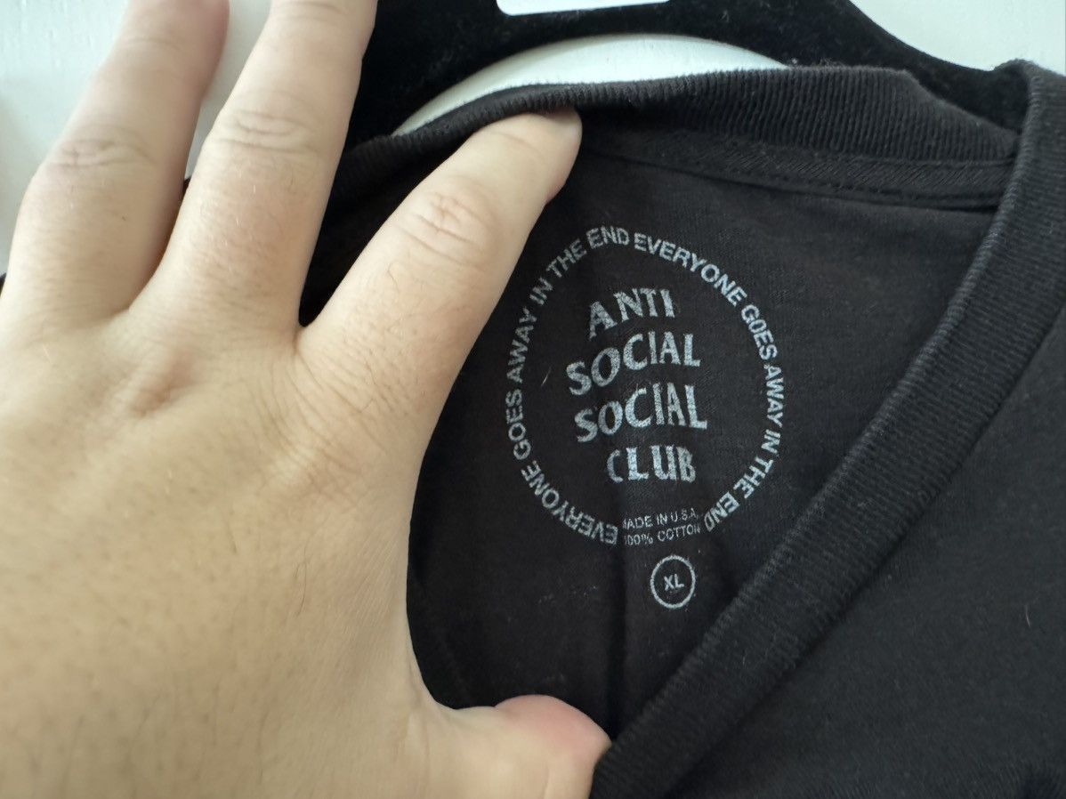 Anti Social Social Club Anti Social Social Club Waves Black T-Shirt Size US XXL / EU 58 / 5 - 3 Thumbnail
