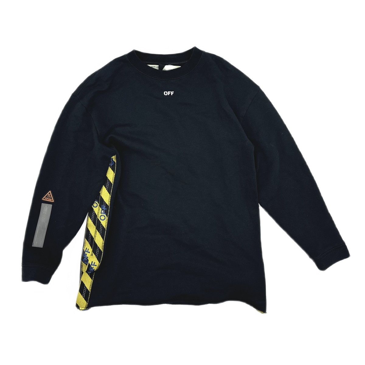 Off-White Off-White 18SS Tape Oversized T-Shirt Size US XXS / EU 40 - 1 Thumbnail